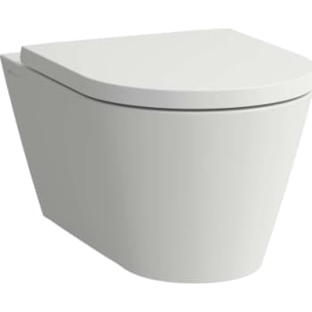 Kartell Laufen væghængt toilet, Rimless, mat hvid