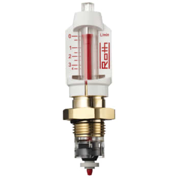 ROTH FLOWMÅLER 3/8", GVF 10   