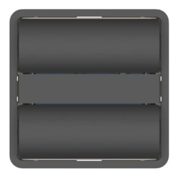 ZigBee Tryk - ST, koksgrå, Uden Symboler