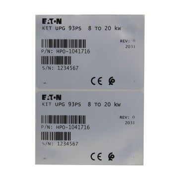 Eaton software opgradering fra 8KW til 20KW