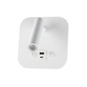 VT-80068 LED sengelampe med USB/PD opladning, Cree-chip, 3000K, hvid