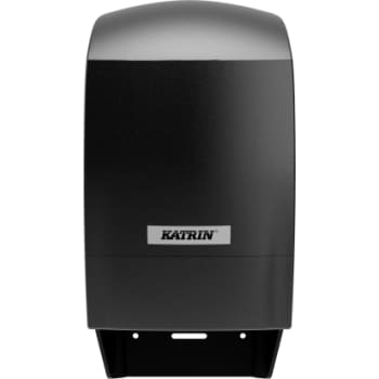 Katrin dispenser 77519 til 2 ruller toiletpapir, plast, sort