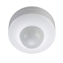 Hvid Infrarød Bevægelsessensor med Manuel Tilsidesættelse - Maks. 300W LED