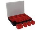 Opbevaringsboks - 330x247x54mm, 16 aftaglige rum