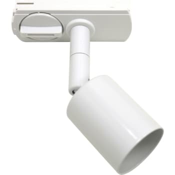 Spot Track light, 1F, GU10 ECO, eksklusiv lyskilde, mat hvid