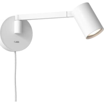 Astro Ascoli Swing Plug In væglampe med svingarm GU10, mat, hvid