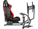 Racing Simulator Cockpit m. Monitor mount