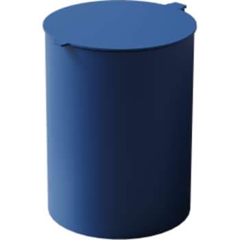 Nichba toiletspand blå pulverlakeret