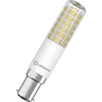 LEDVANCE T SLIM klar 1055lm 8W/827 (75W) 320° B15d dæmpbar