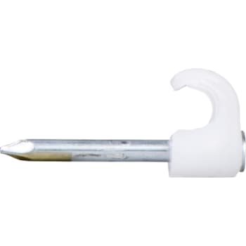 Clips rund TC 22-26/45 mm hvid