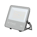LED projektør 100W - CREE-chip, 1m kabel, 4000K, sort hus, 135 lm/W, 6 års garanti, IP65