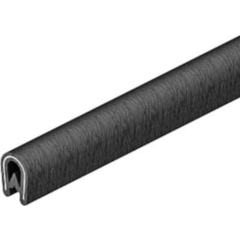 Kantbeskyttelsesbånd Til plader PVC sort KSB 2 PVC