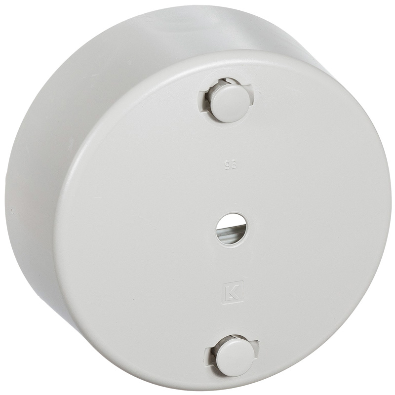 Clips roset 3 led lysegrå Ø80
