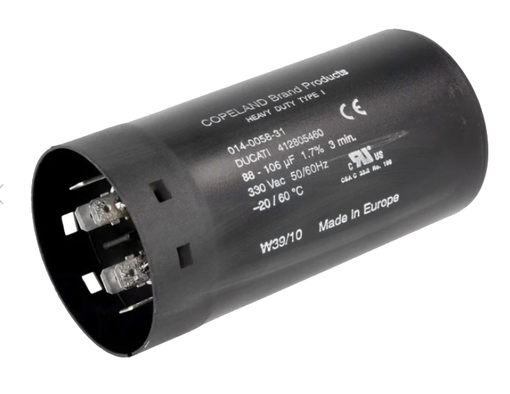 MOTOR start kondensator - 97uF 330V (Ø52x105mm)
