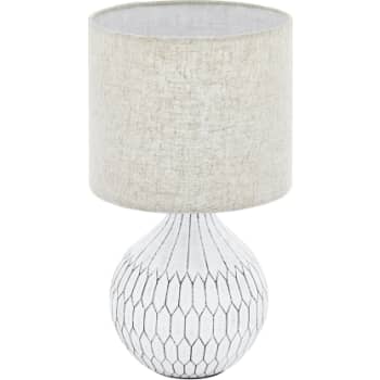 BELLARIVA BORD E27 H360 HVID/LINEN