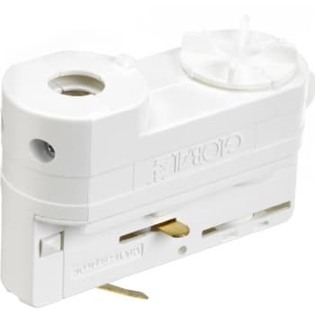 Global 3F Pendeladapter XTSA68-3 hvid (med nippel og aflastning)