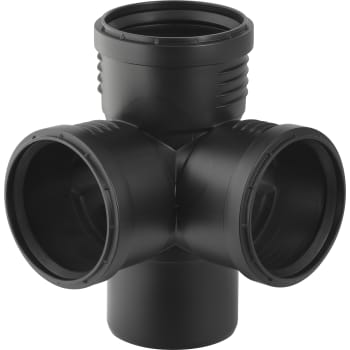 Silent PP hjørnegrenrør 87,5 gr. d110