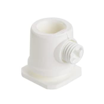 Global Nippel/Aflastning GB510-3 til 1F adapter GB66-2 hvid