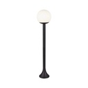 V-Tac Pro Standlampe (1*E27) - Mat Sort, Opal Plast Kugle - 3 års garanti