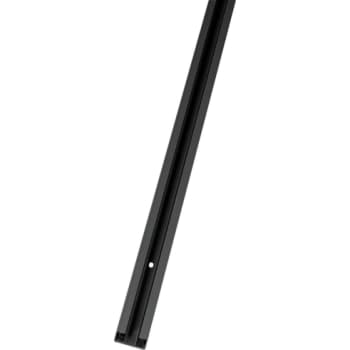 Strømskinne 1F 230V, 3M, sort, påbygning