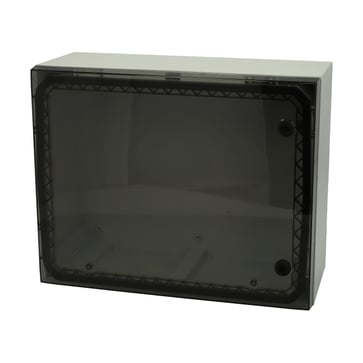 Vægskab ARCA 400x500x210 UL lablet med transparent dør 2 låse hængslet på kort side uden monteringsp