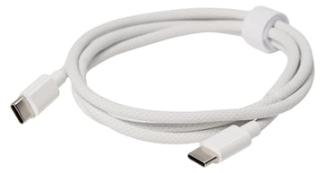 USB Type C kabel, 1m, Hvid