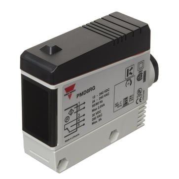Fotoaftaster Refleks sensor 10m slutte/bryde 1CO Relæ 3A IP67 12/24/230V AC/DC