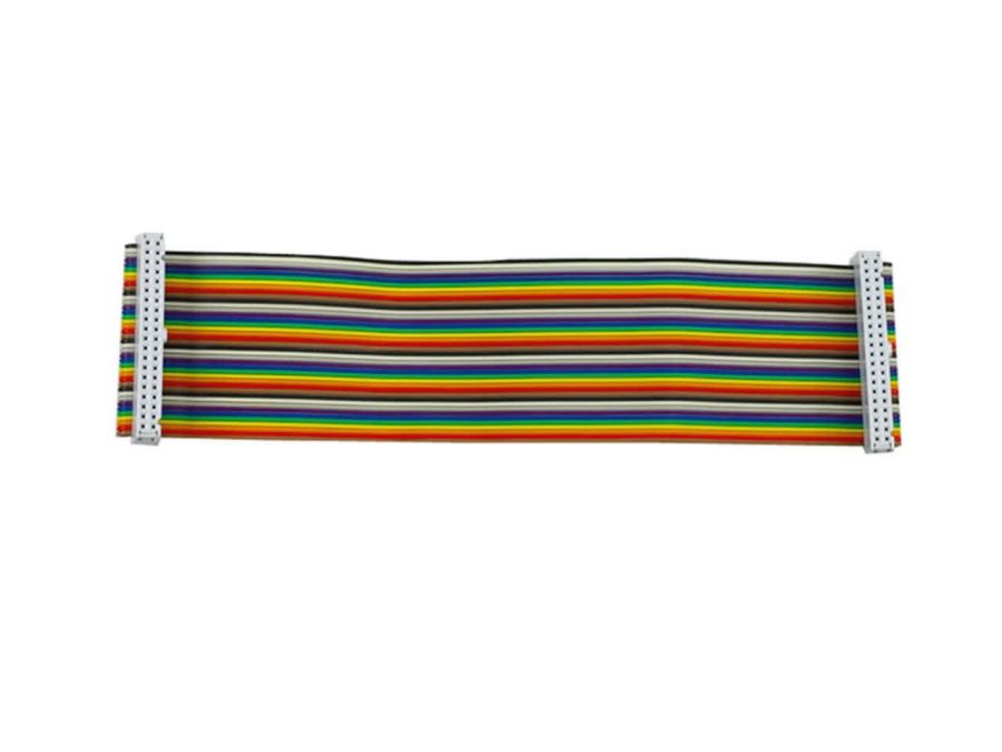 GPIO 40-pin fladkabel - Til Raspberry Pi 4/3/2 B (20cm)