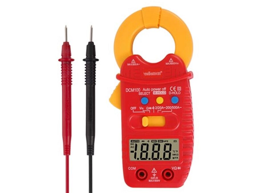 Digital mini tangmeter DCM100 - CAT III, 600V, LCD