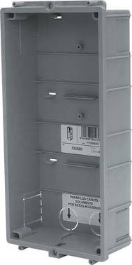 Nexa Inox Indbygnings Dåse 2 modul CE620
