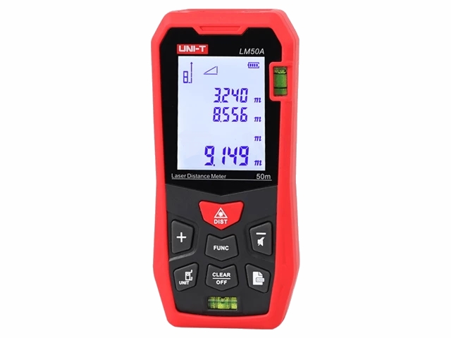 LM50A Digital afstandsmåler m. laser (50m)