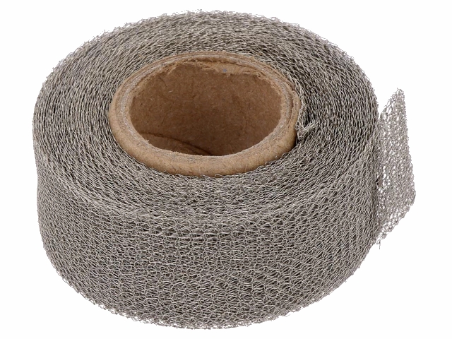 Afskærmningstape - Fortinnet kobbertrådflet, 25mm (4,5m)