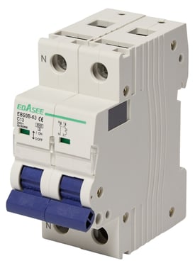 Automatsikring 1P+N 6KA C-Kar 13A