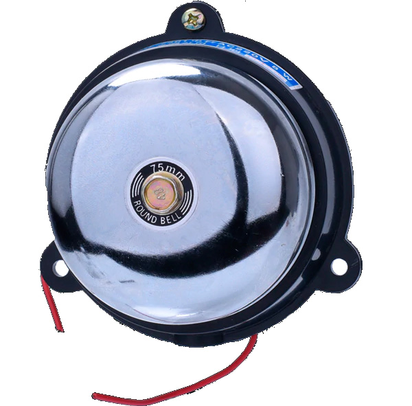 Elektrisk ringeklokke - 230Vac, 20W, 96dB (Ø75mm)