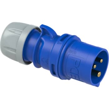 CEE stikprop 16A 1P+N+J 230V blå
