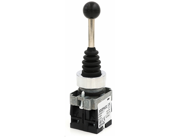 XD2PA12CR 2 pos. Joystick kontakt, låsende (2NO)