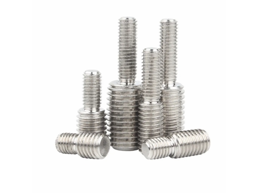 Gevindadapter - M4x10mm han til M5x10mm han, Rustfri stål
