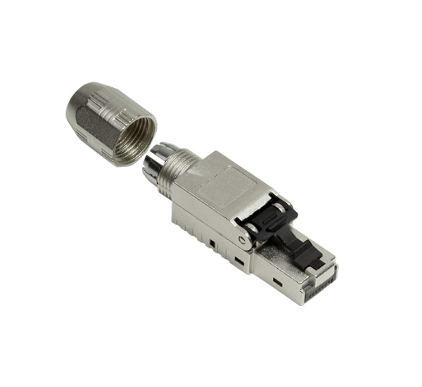 RJ45 industrielt netværksstik - CAT6a skærmet (MPTL)