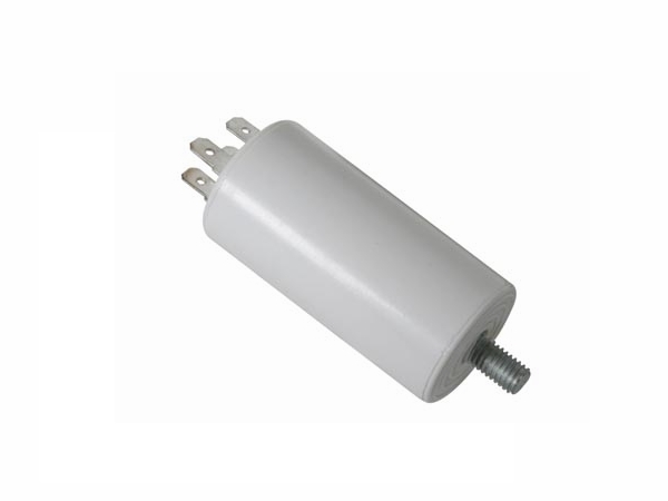 MOTOR kondensator - 0,6uF / 450V, M8 forskruning, Spadestik