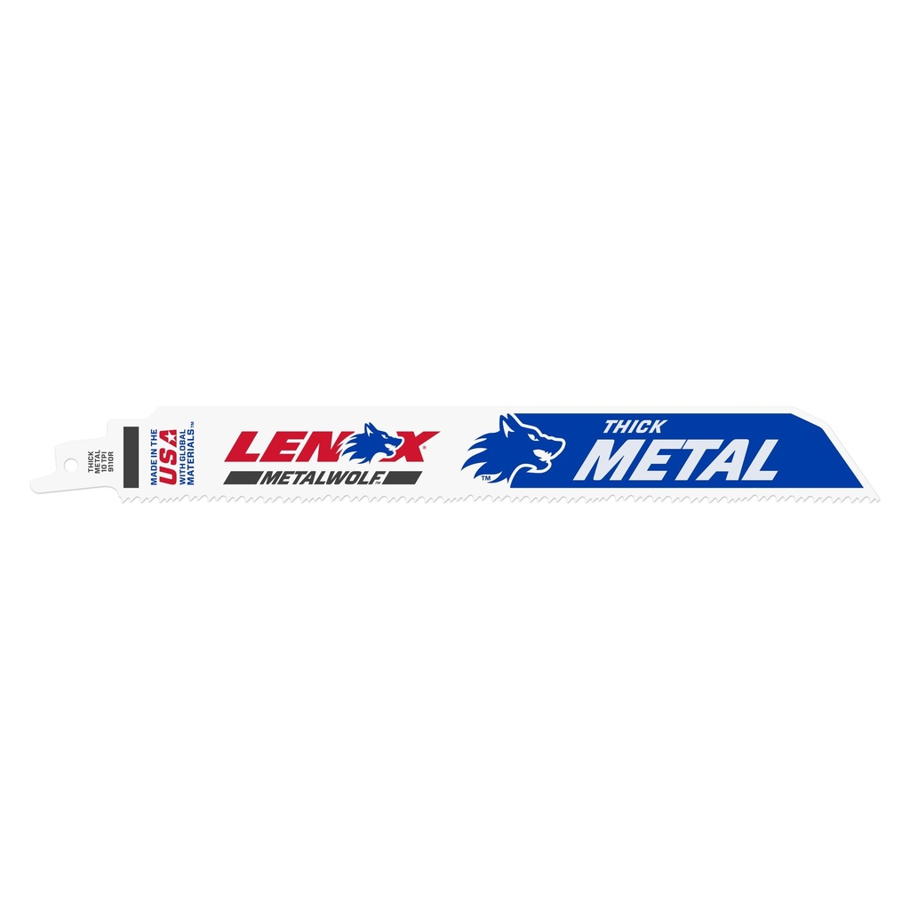 Lenox Metalwolf bajonetsavsklinge, metal, 225 mm, 10 tpi, 5 stk.