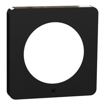 LK One designramme, 1 modul, sort