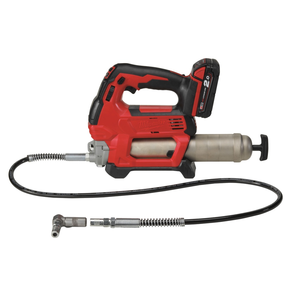 Milwaukee M18 fedtpresse M18 GG-201C, 1 x 18 V/2,0 Ah