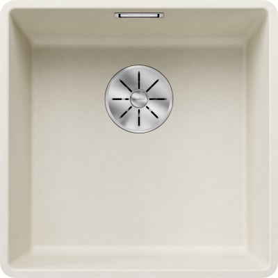 BLANCO SUBLINE 400-F UXI køkkenvask  SILGRANIT® soft white