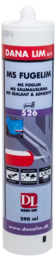 MS Fugelim 526-290ml Grå