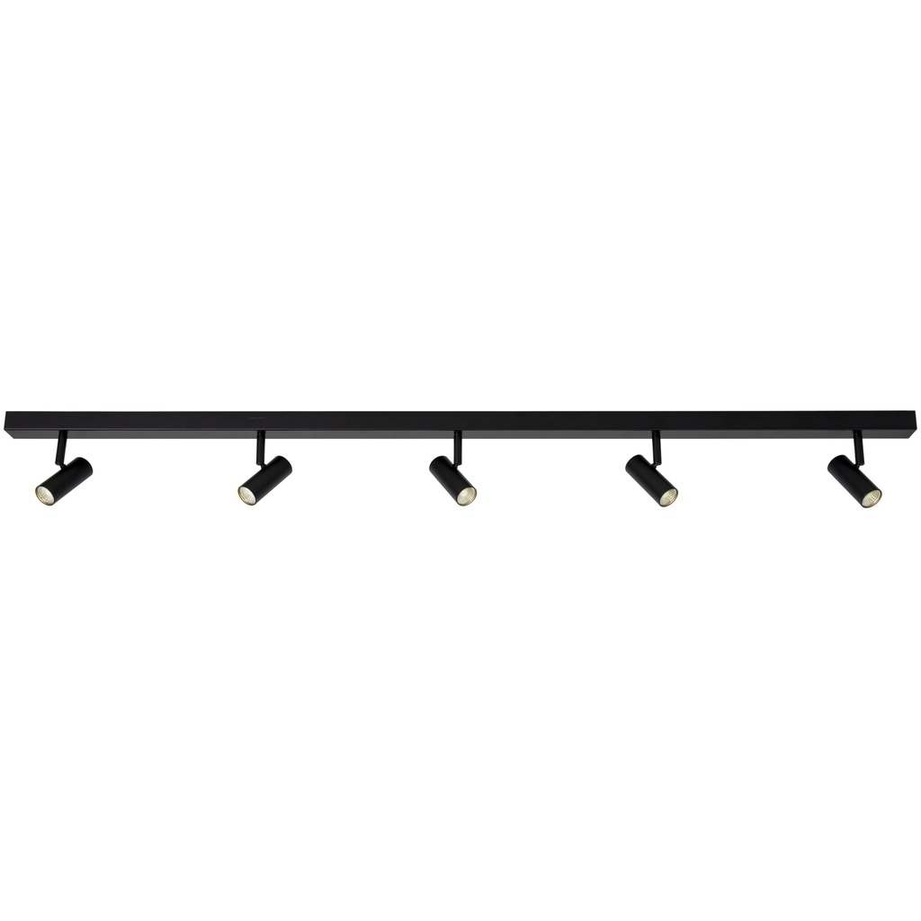 Omari 5-Skinne Led sort