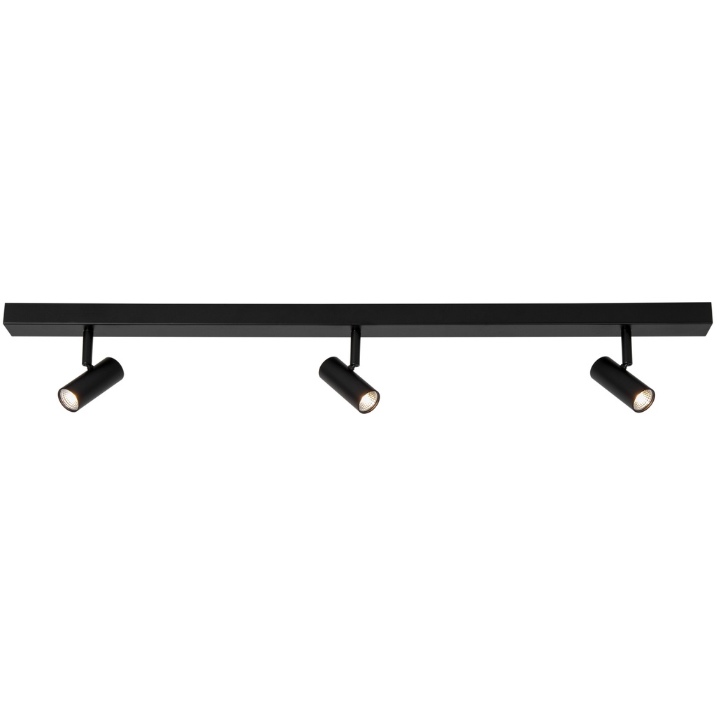 Omari 3-Skinne Led sort
