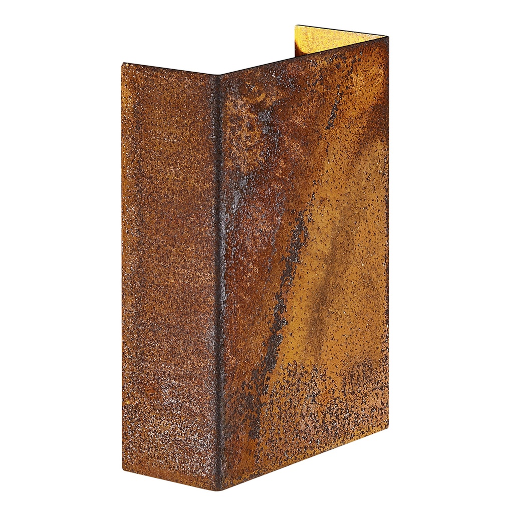 Fold 10 væg, 2x3,5W, 3000K, corten