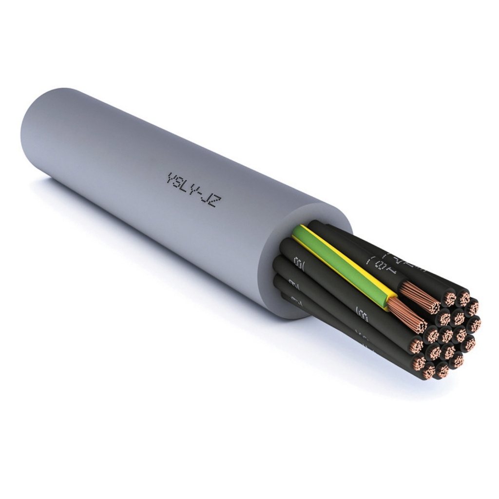 Styrekabel YSLY-JZ 5G6mm² uskærmet