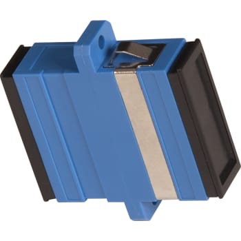 Fibermellemled SC OS2 duplex SM blå zirkonia ferrule
