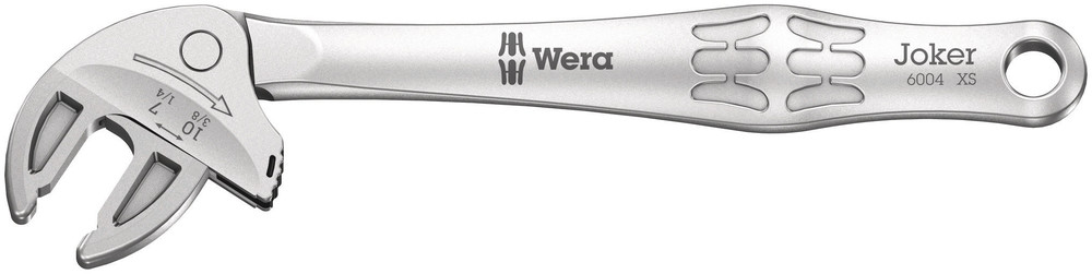 WERA 6004 Joker XS gaffelnøgle, 7-10 x 1/4-3/8" x 117 mm